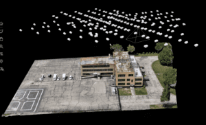 GSI roofing drone software
