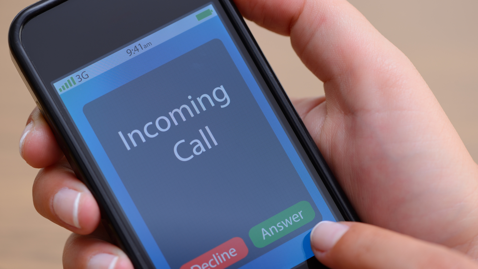 Why answering your phone