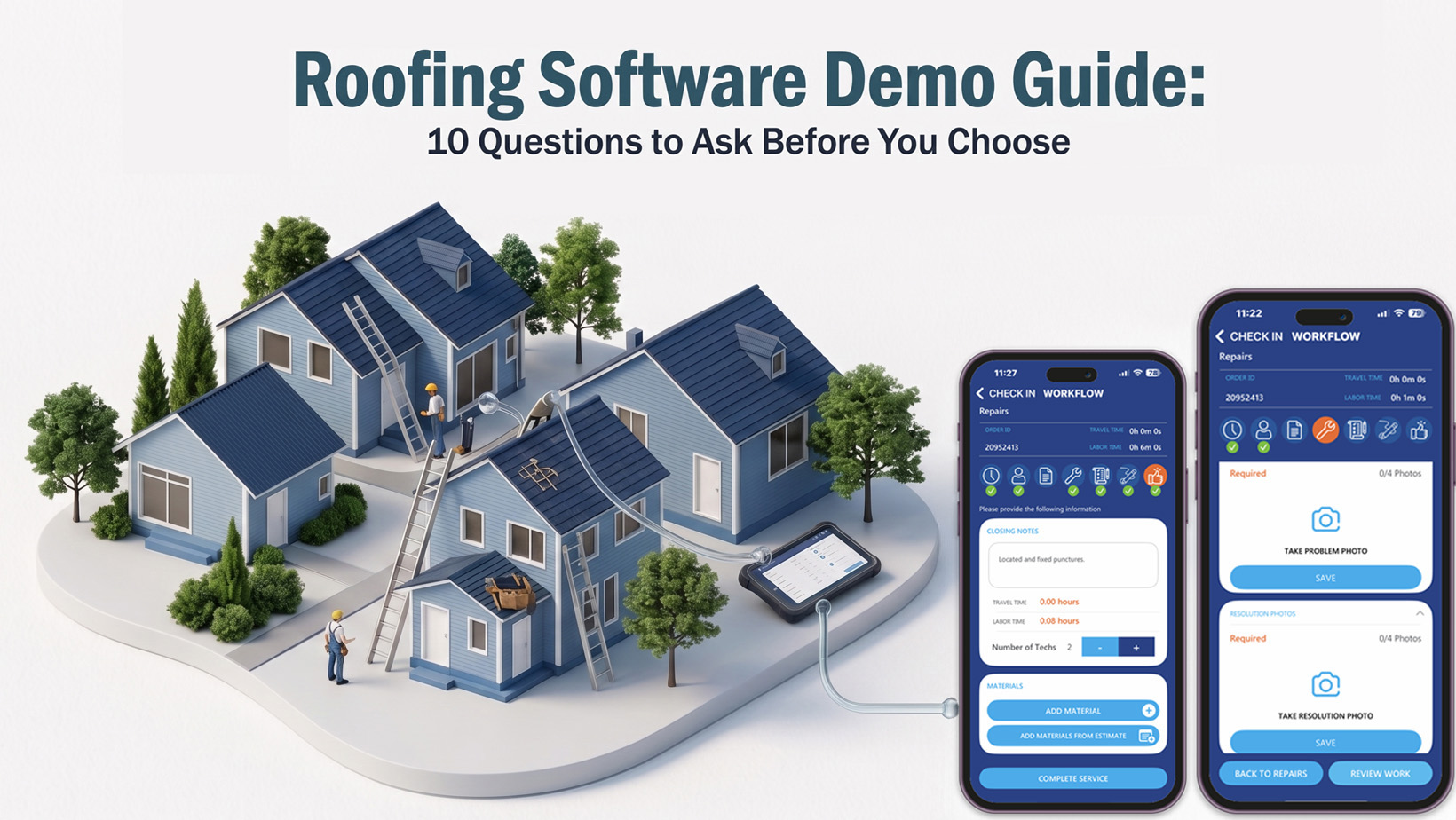 questions to ask during roofing software demo