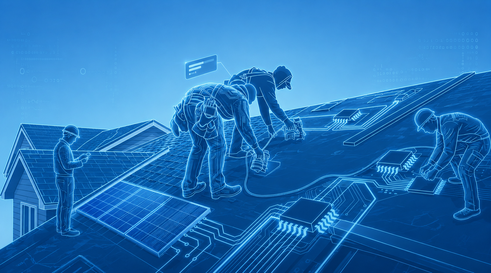 Roofing crew successful software adoption
